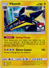 Vikavolt 52/149 Sheen Holo League Stamp Promo - 2017 Pokemon League